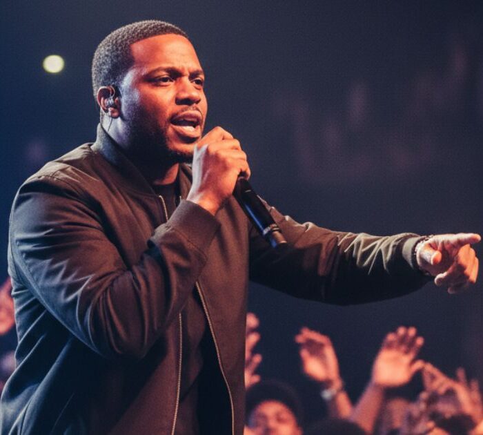 ray j performing on stage