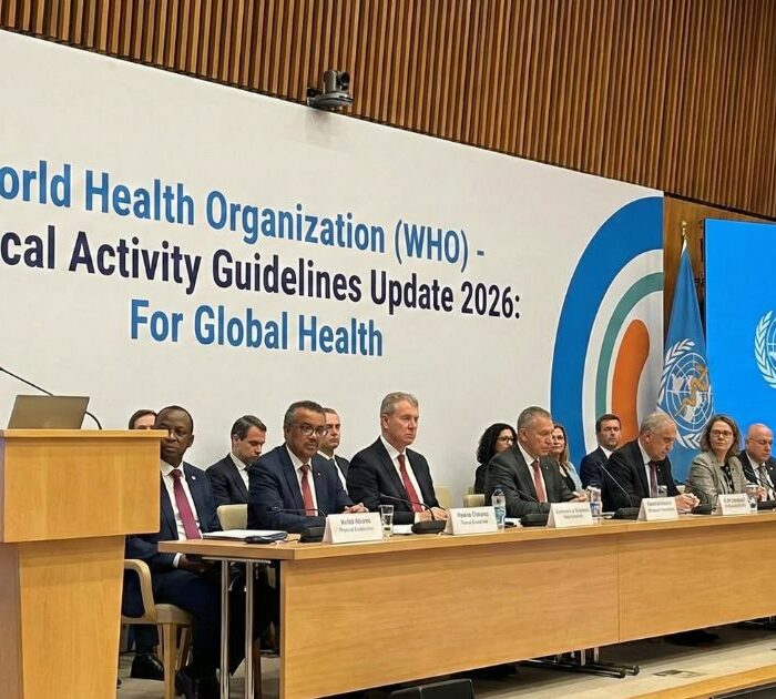 WHO physical activity guidelines update for global health 2026
